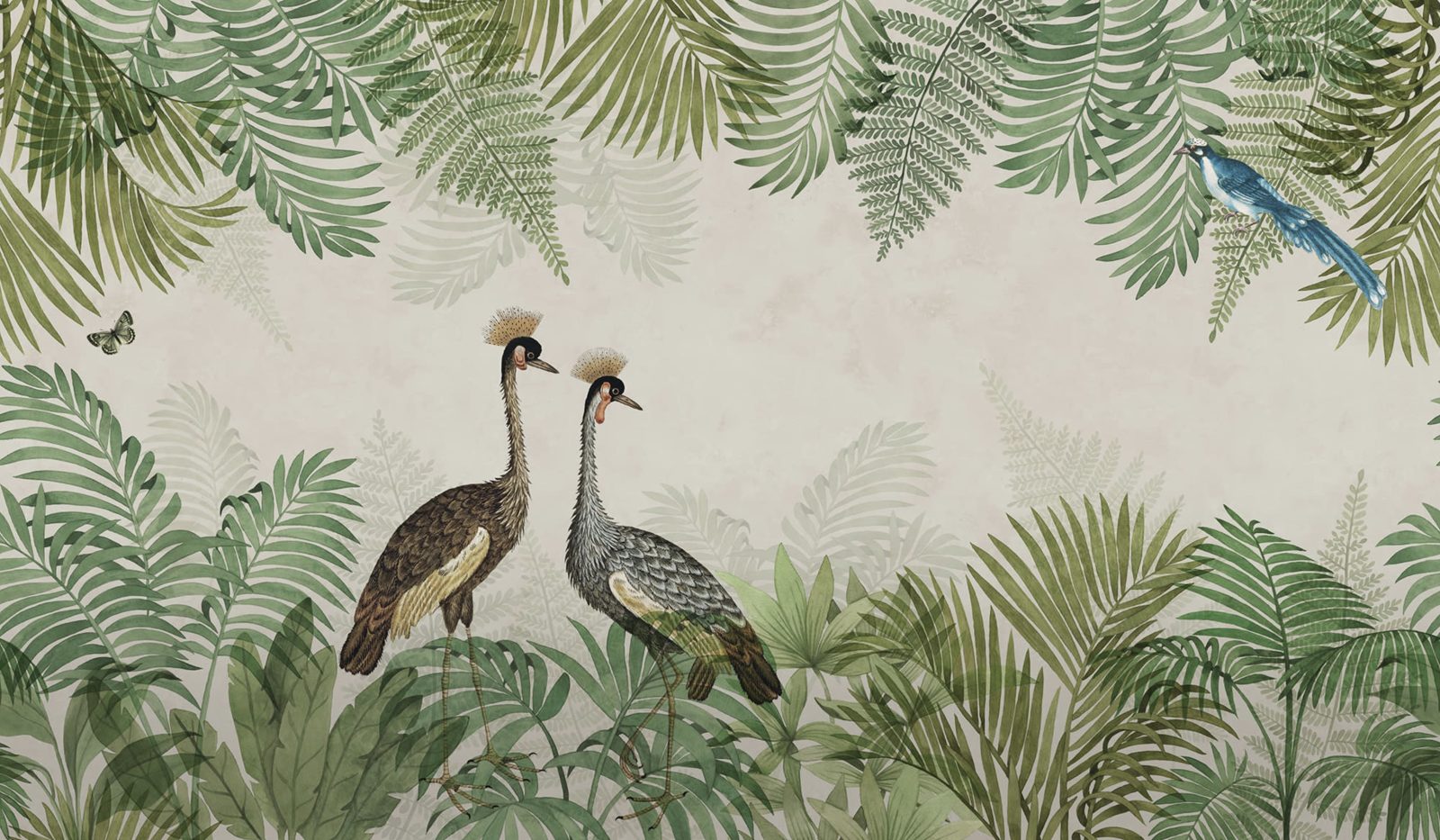 Palm Jungle, Crane, Rebel Walls