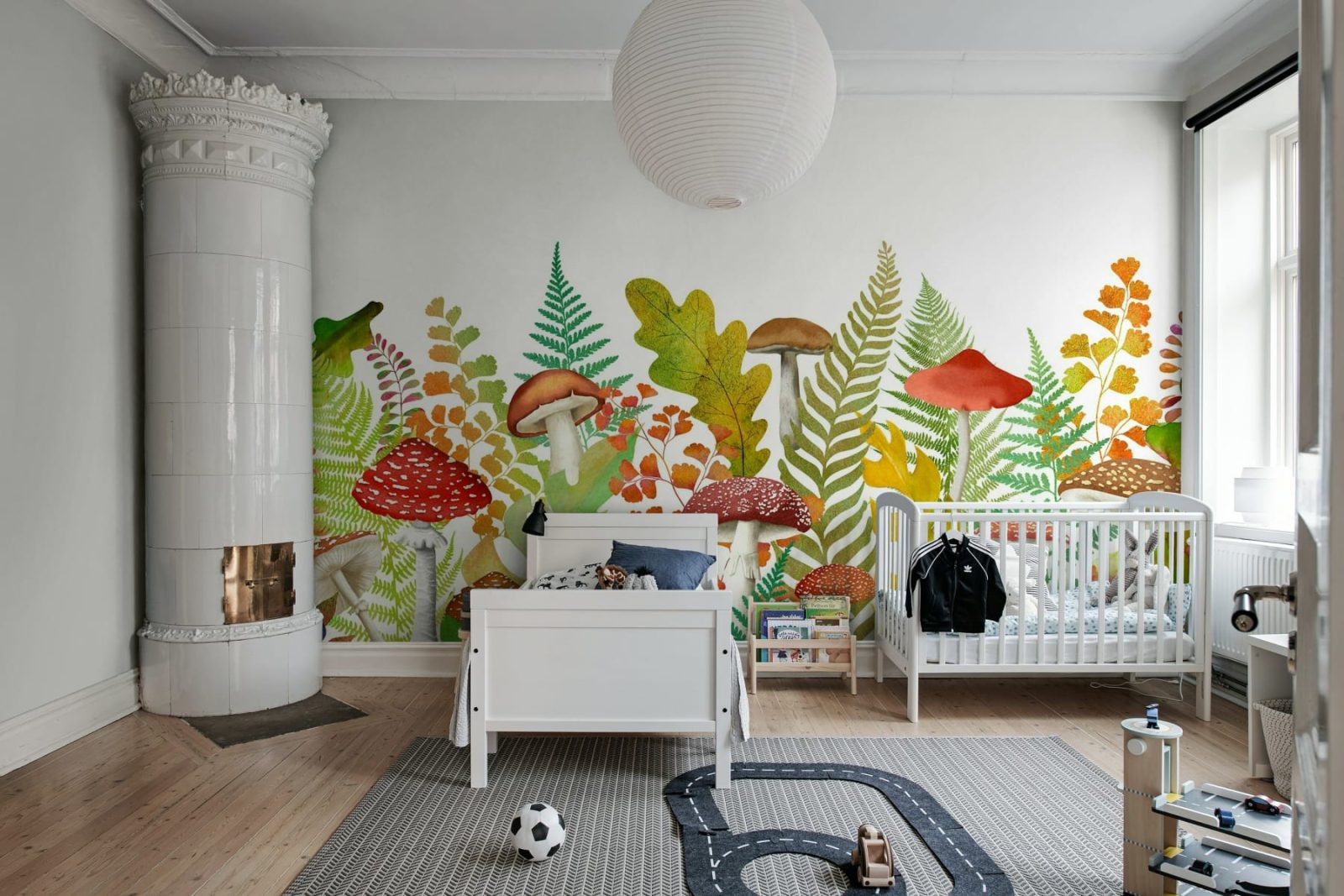 Autumn Meadow, Rainbow, Rebel Walls 3