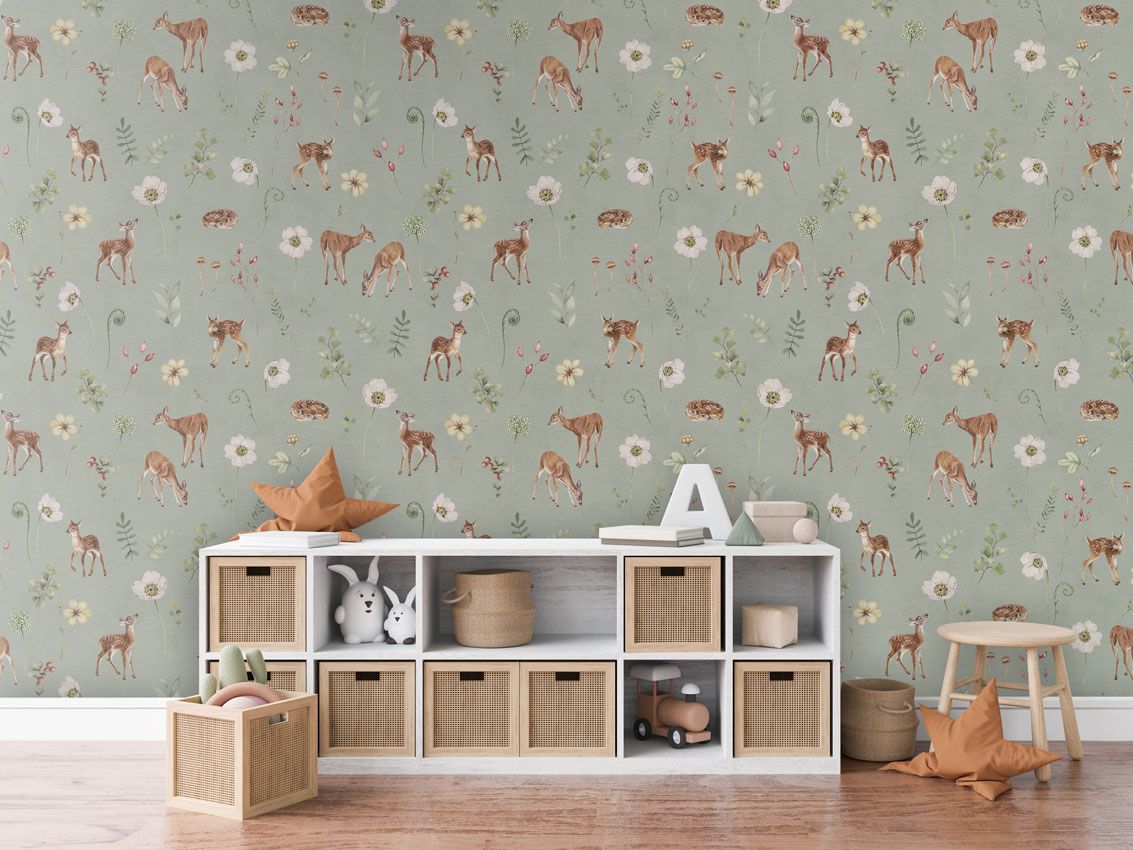 Dancing Deer - Green, Kikki Belle 3