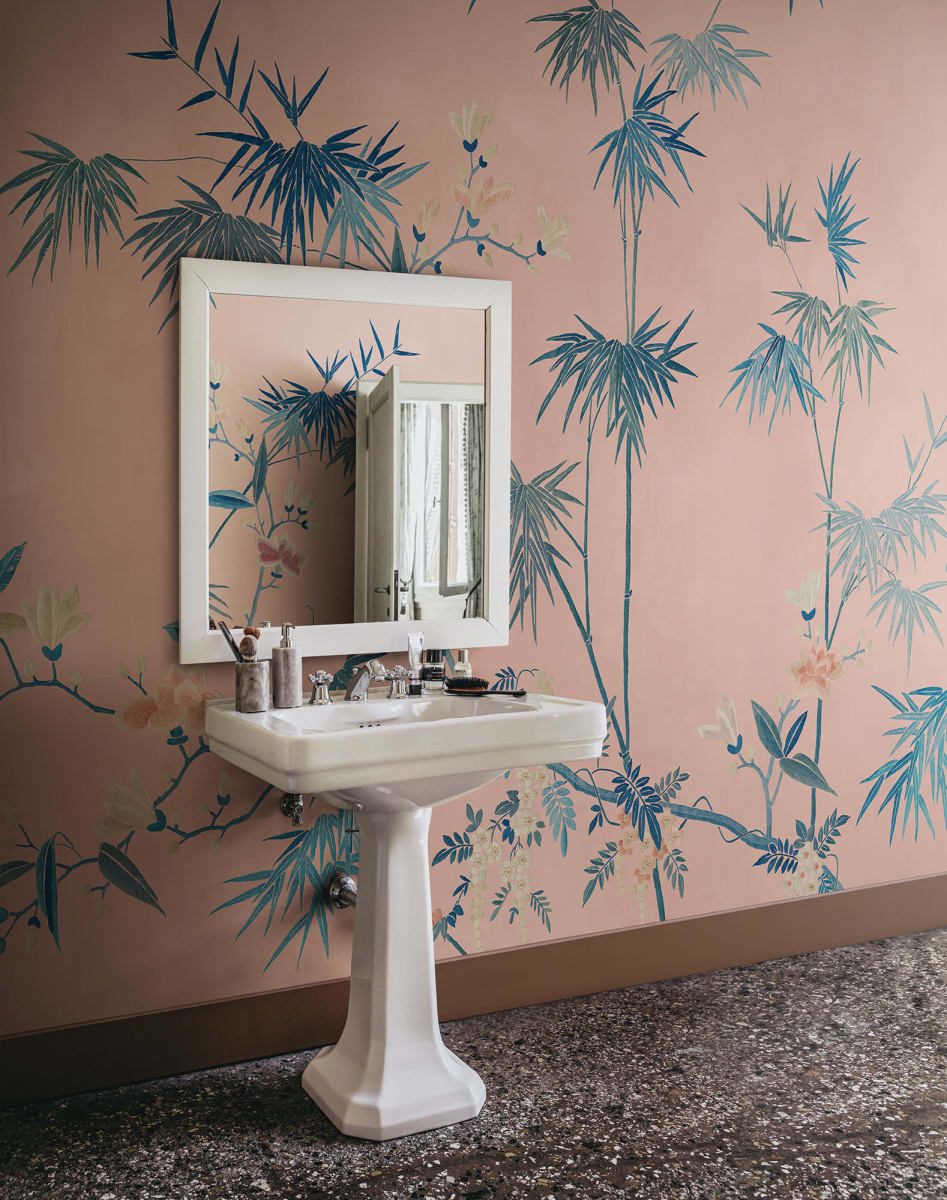 Bamboo Grove, Pink, Sandberg 3