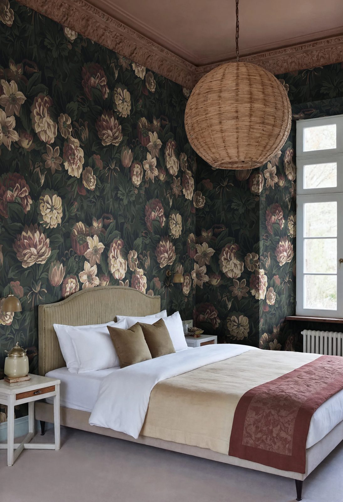 Heritage Floral, Dark, Rebel Walls 2