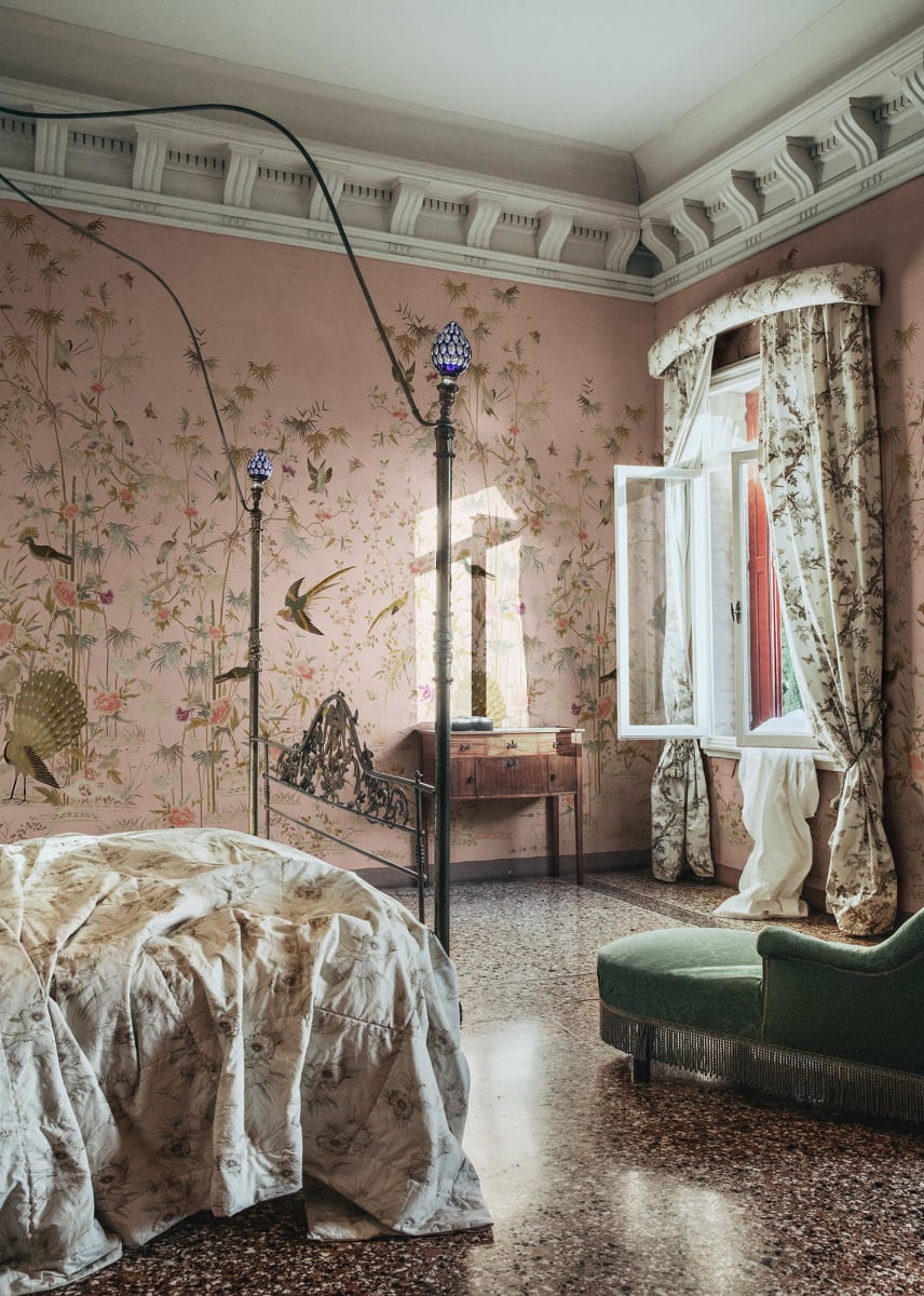 Chinoiserie Garden, Pink, Sandberg 4