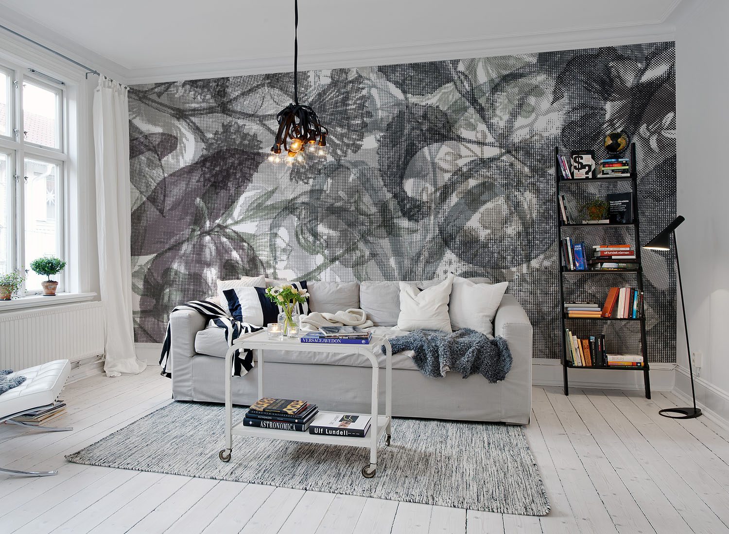 Jelly Belly Plants, Black & White, Rebel Walls 2