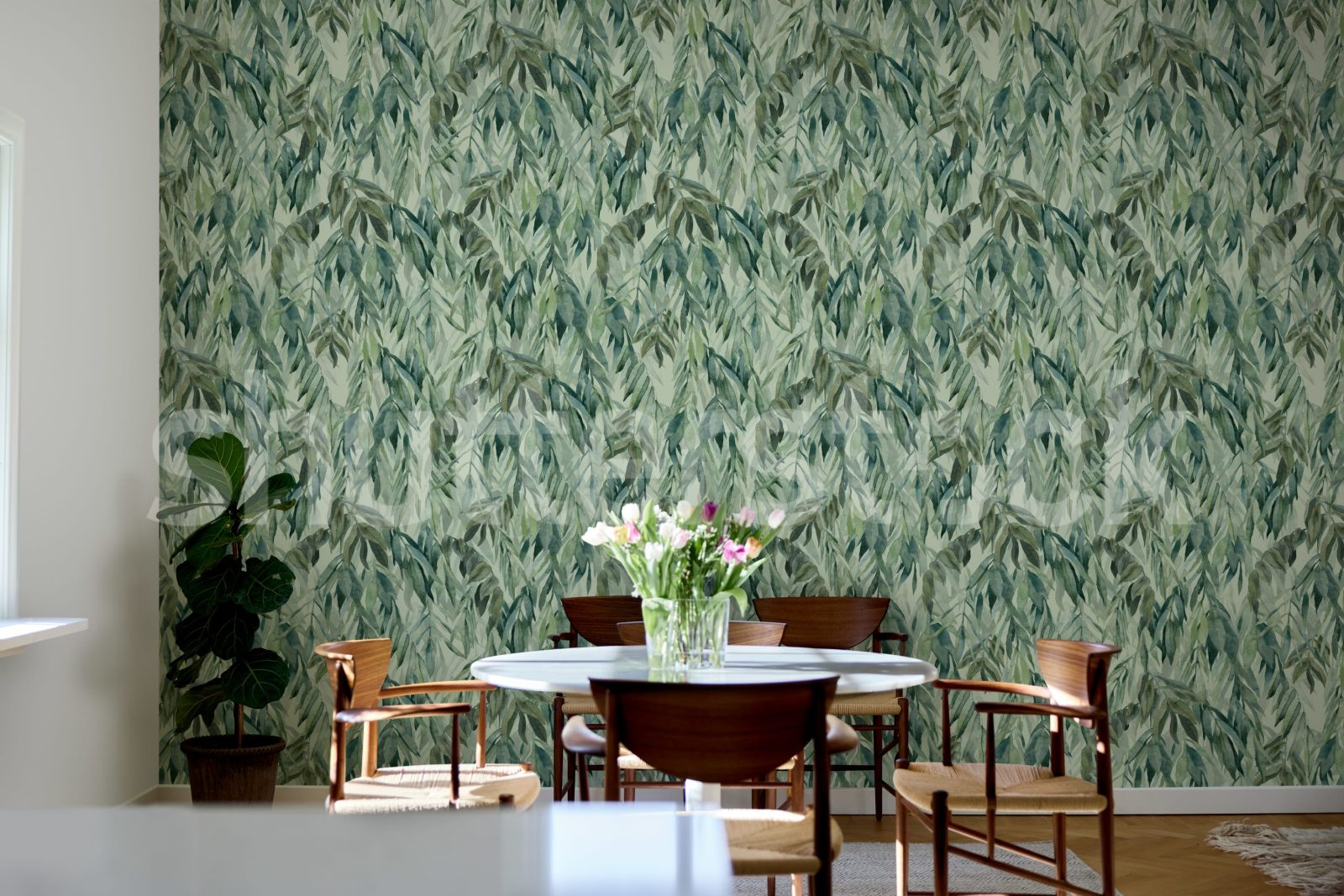 Hanging Branches, Silver Green, Rebel Walls 3