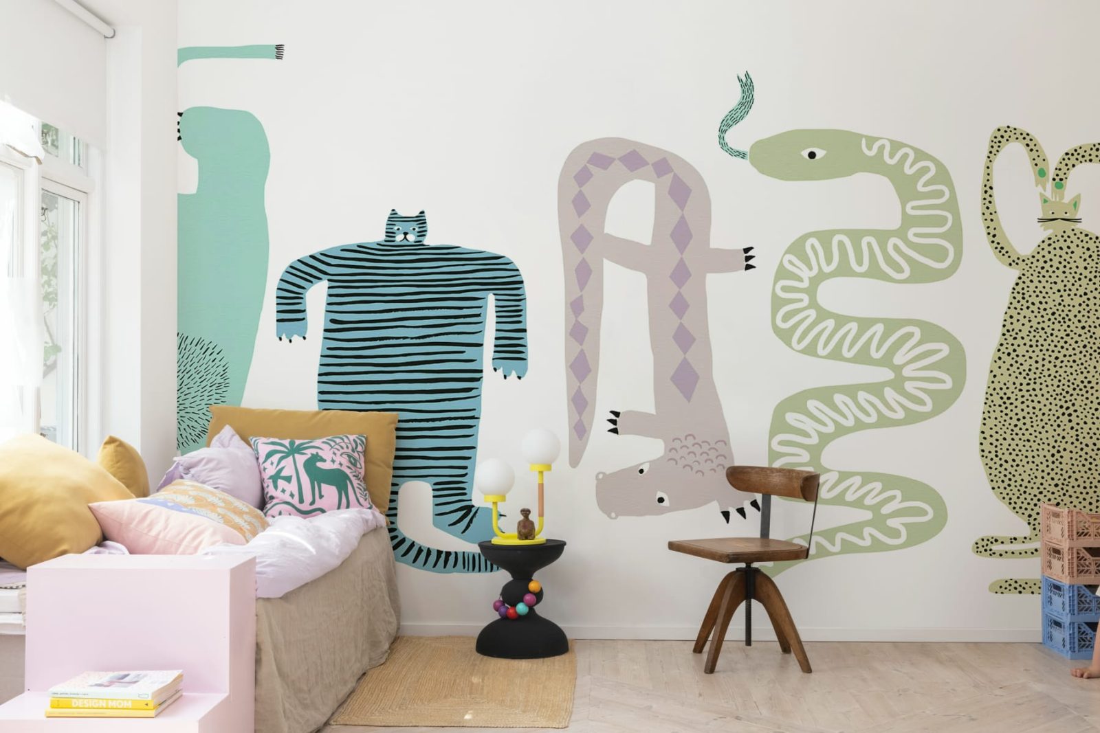Funky Friends, Pastel, Rebel Walls 3