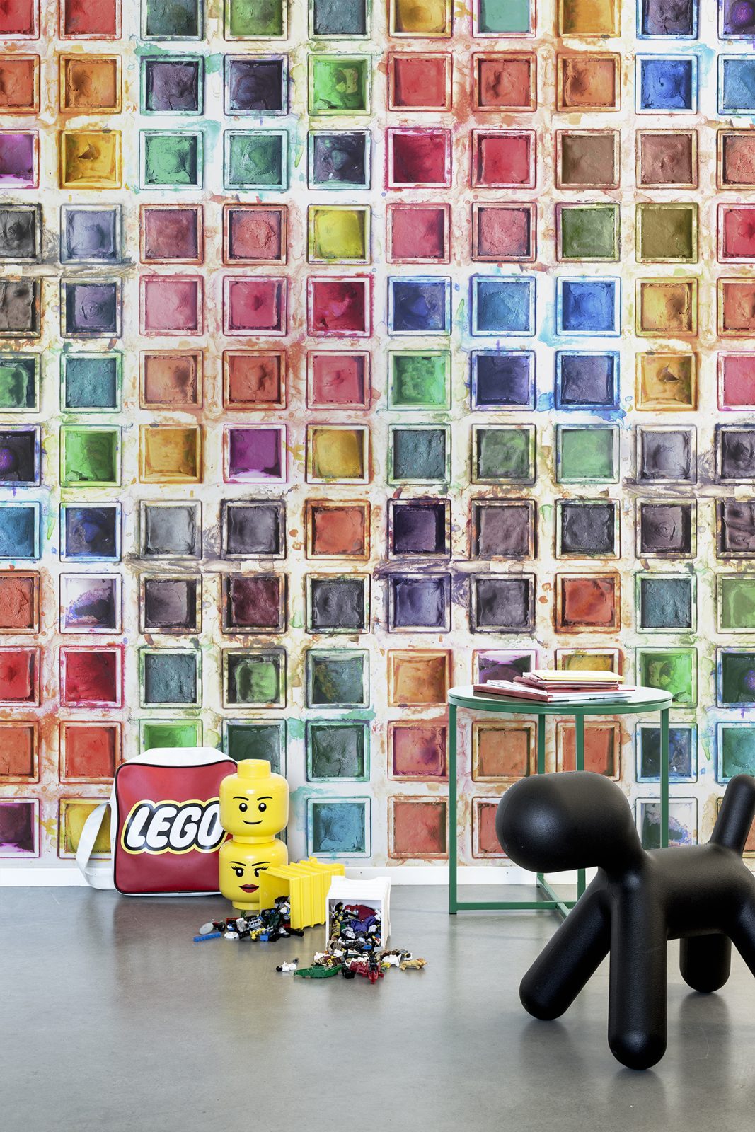 Rainbow Palette, repetitiv, Rebel Walls 2