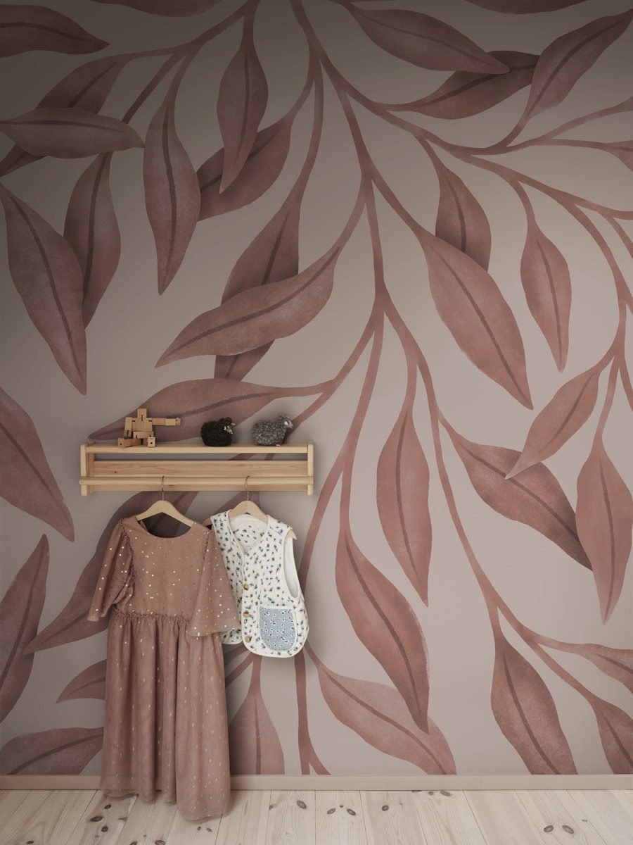 Giant Leaves, Pink, Rebel Walls 3