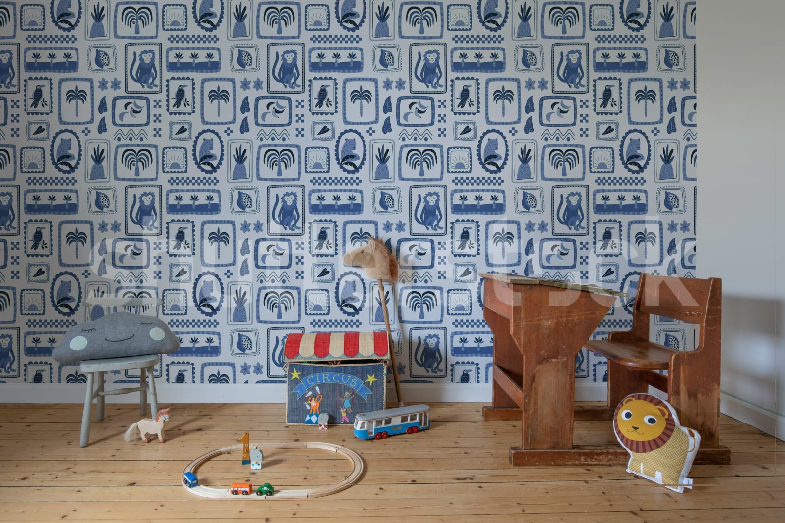Jungle Frames, Blue, Rebel Walls 3