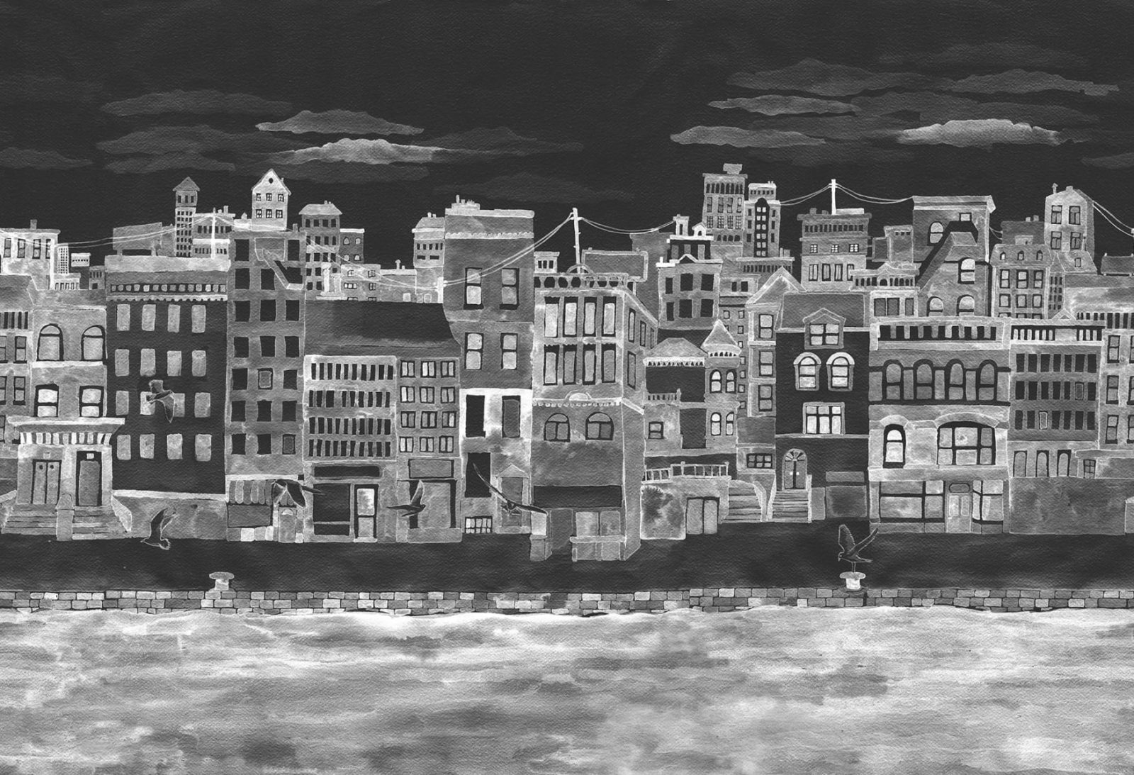 Harbour, Black, Rebel Walls