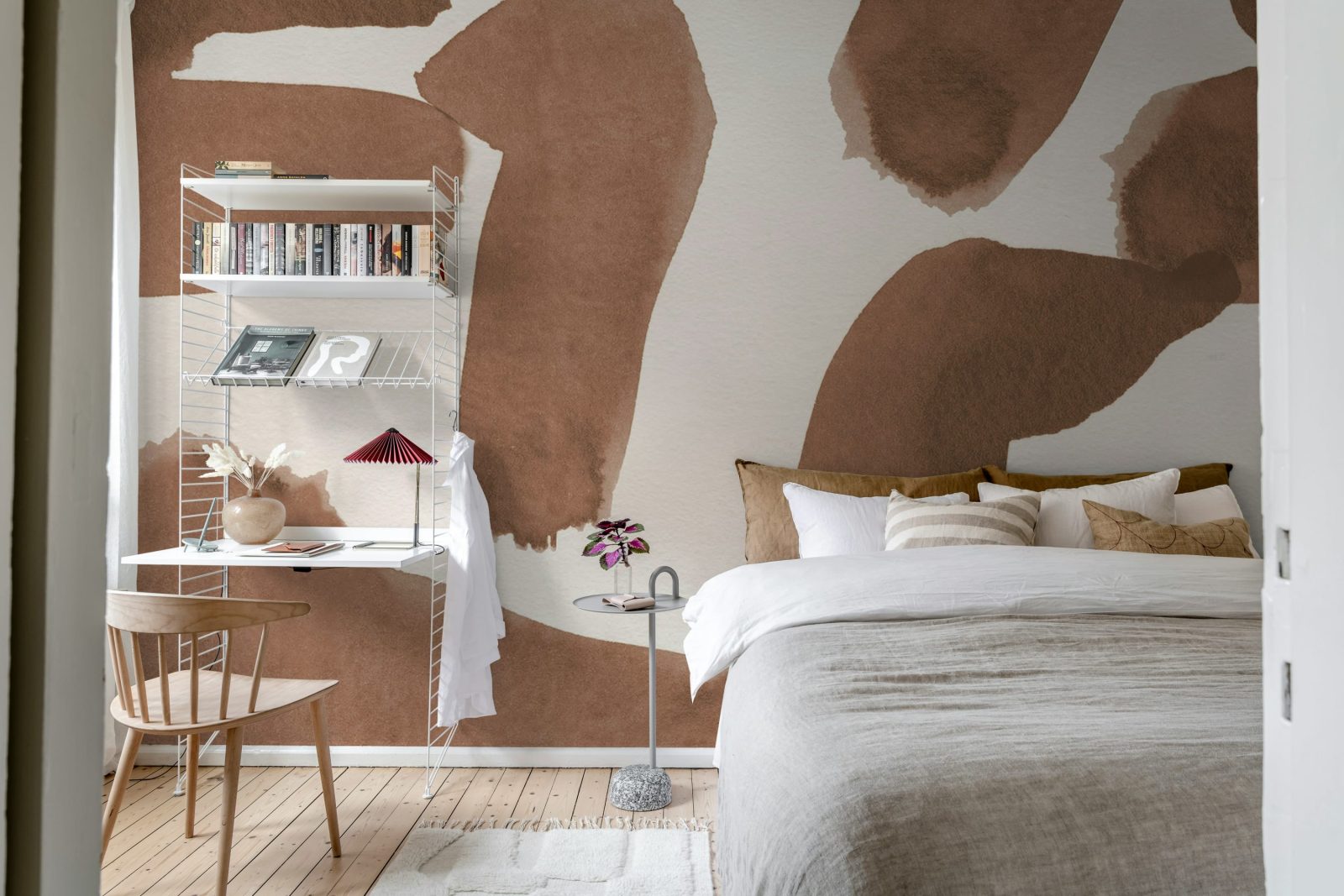 Wiggle Shapes, Mocha Mousse, Rebel Walls 3