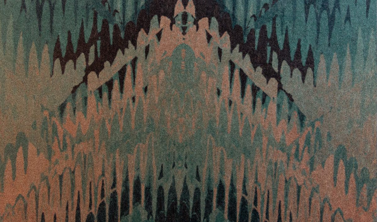 Reflections, Jade Green Luxury Geometric, 1838 Wallcoverings, 6.5mp / rola 3