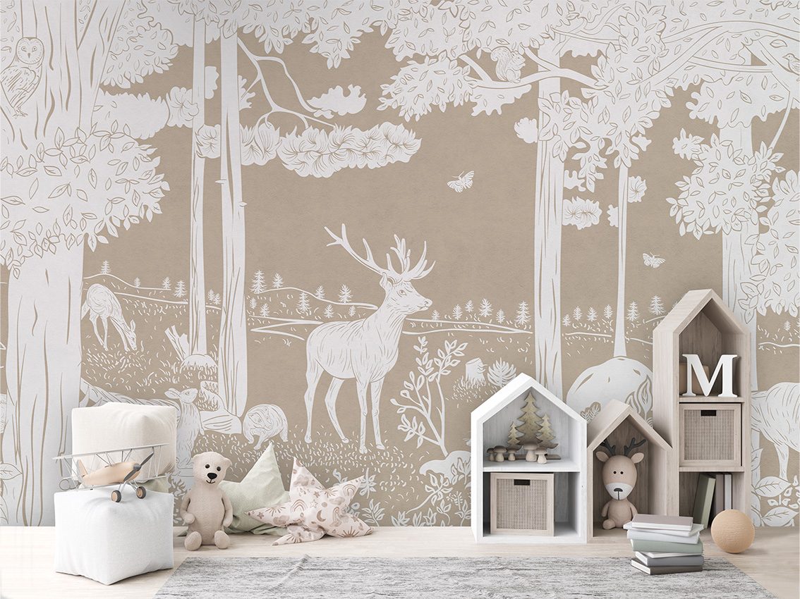 Monochrome Forest - Brown, Kikki Belle 3