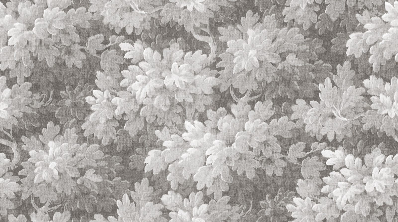 Vintage Foliage, Gray, Rebel Walls