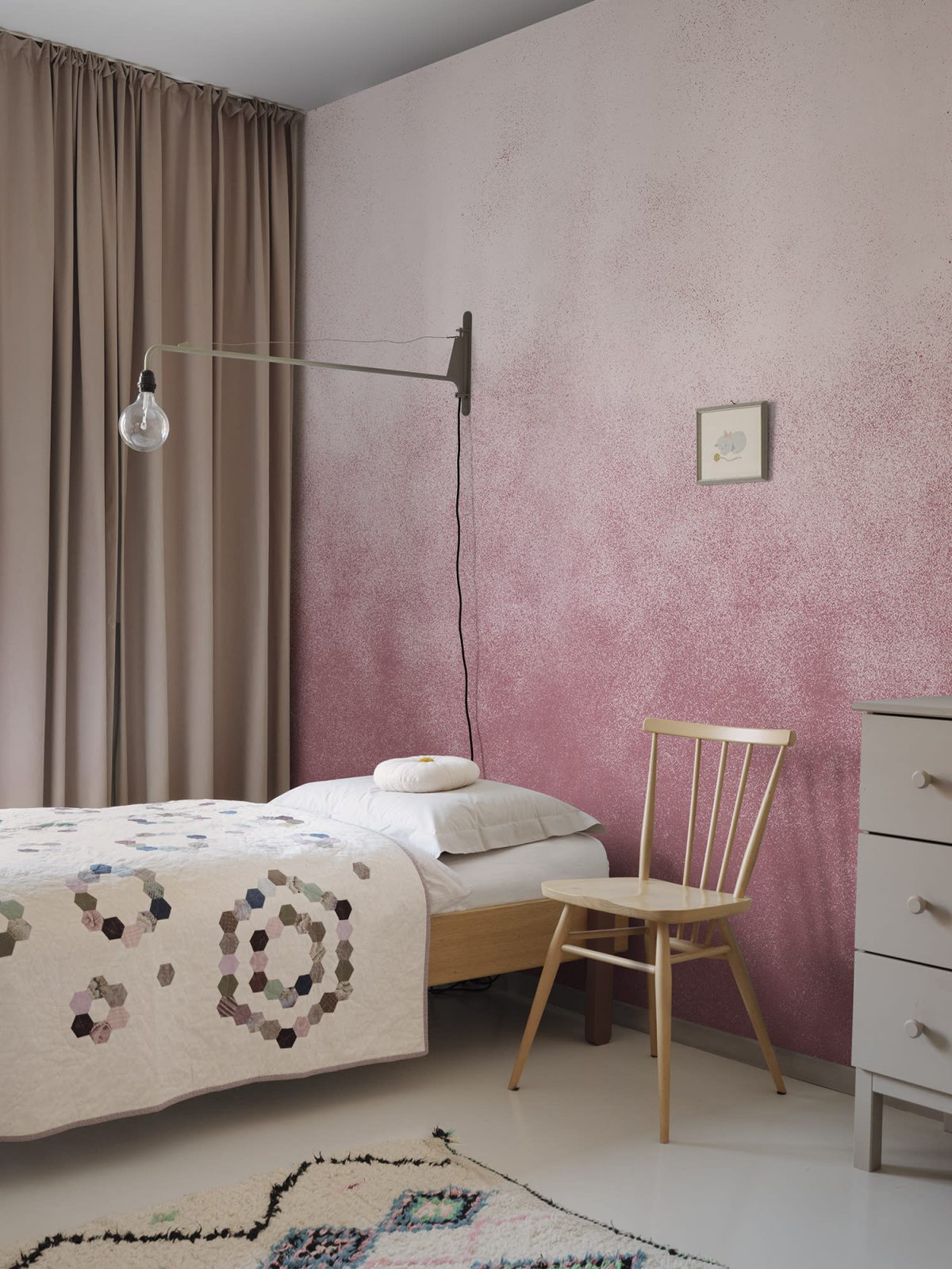 Ash Gradient, Pink, Rebel Walls 3