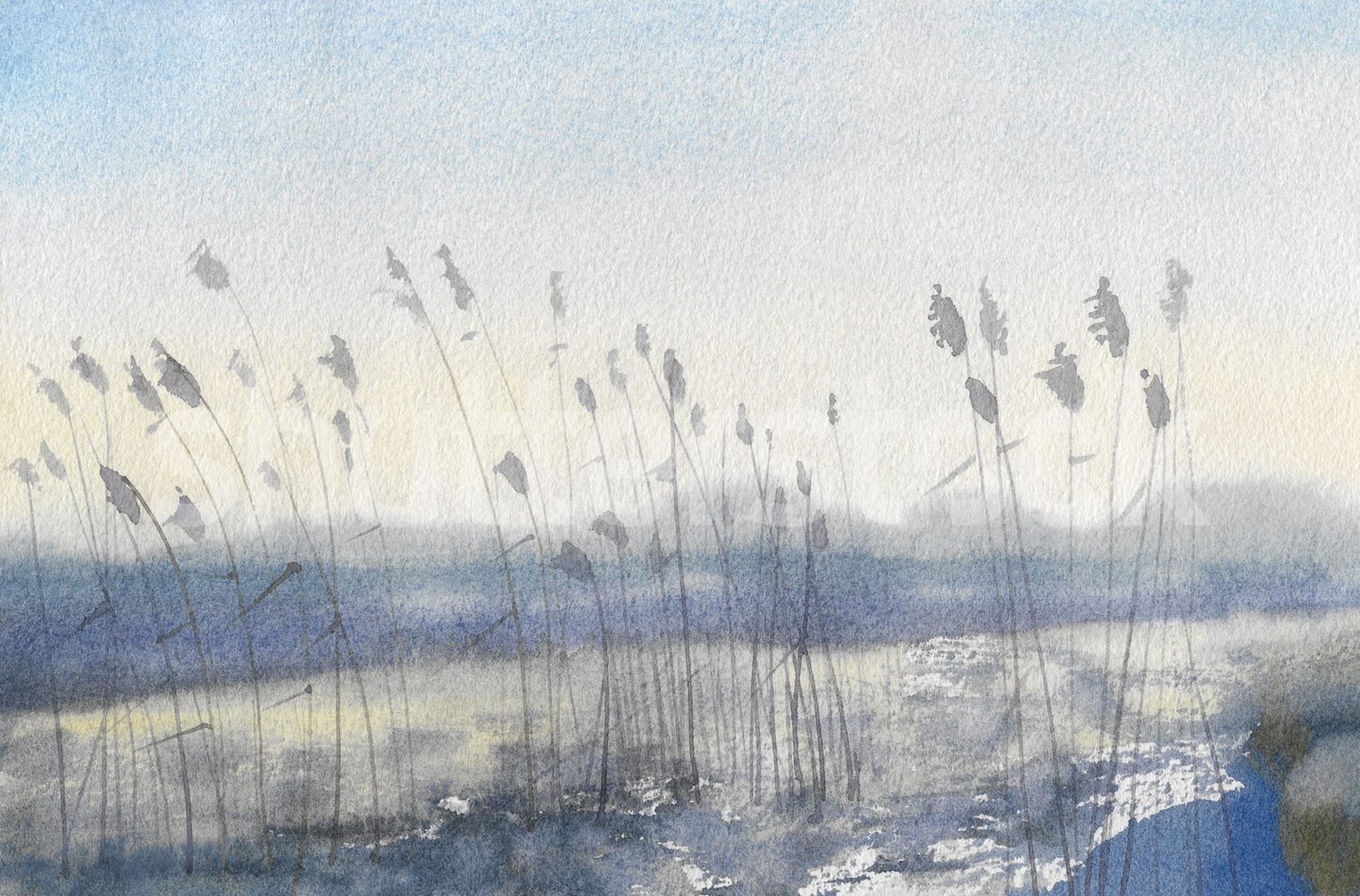 Sea View, Soft Blue, Rebel Walls