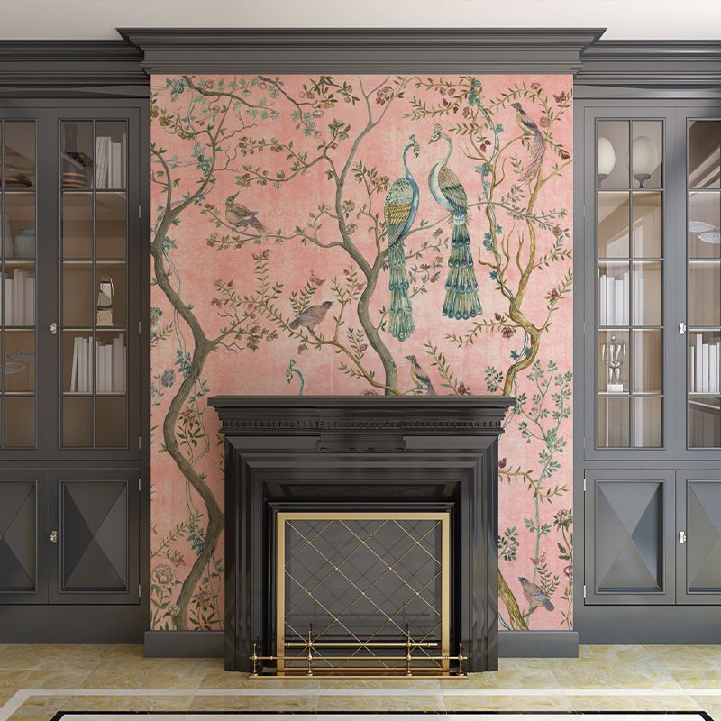 Peacock Chinoiserie in Ros√©, VLAdiLA 3