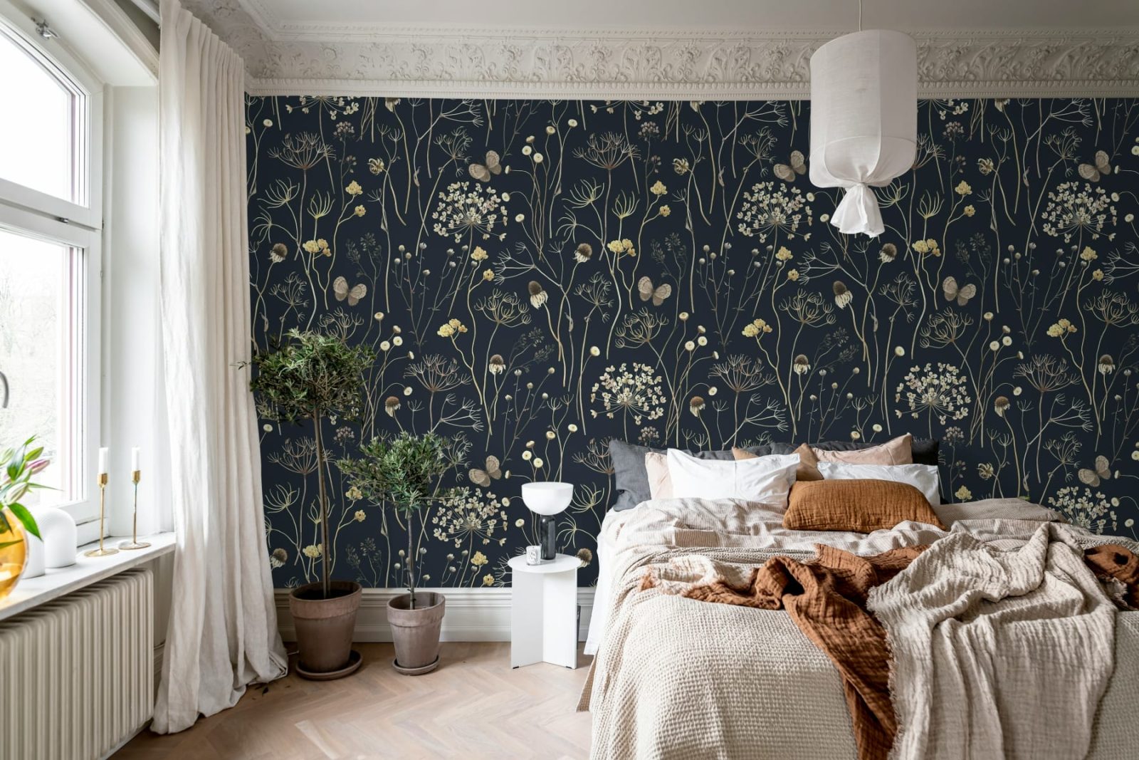 Flower Garden, Midnight, Rebel Walls 3