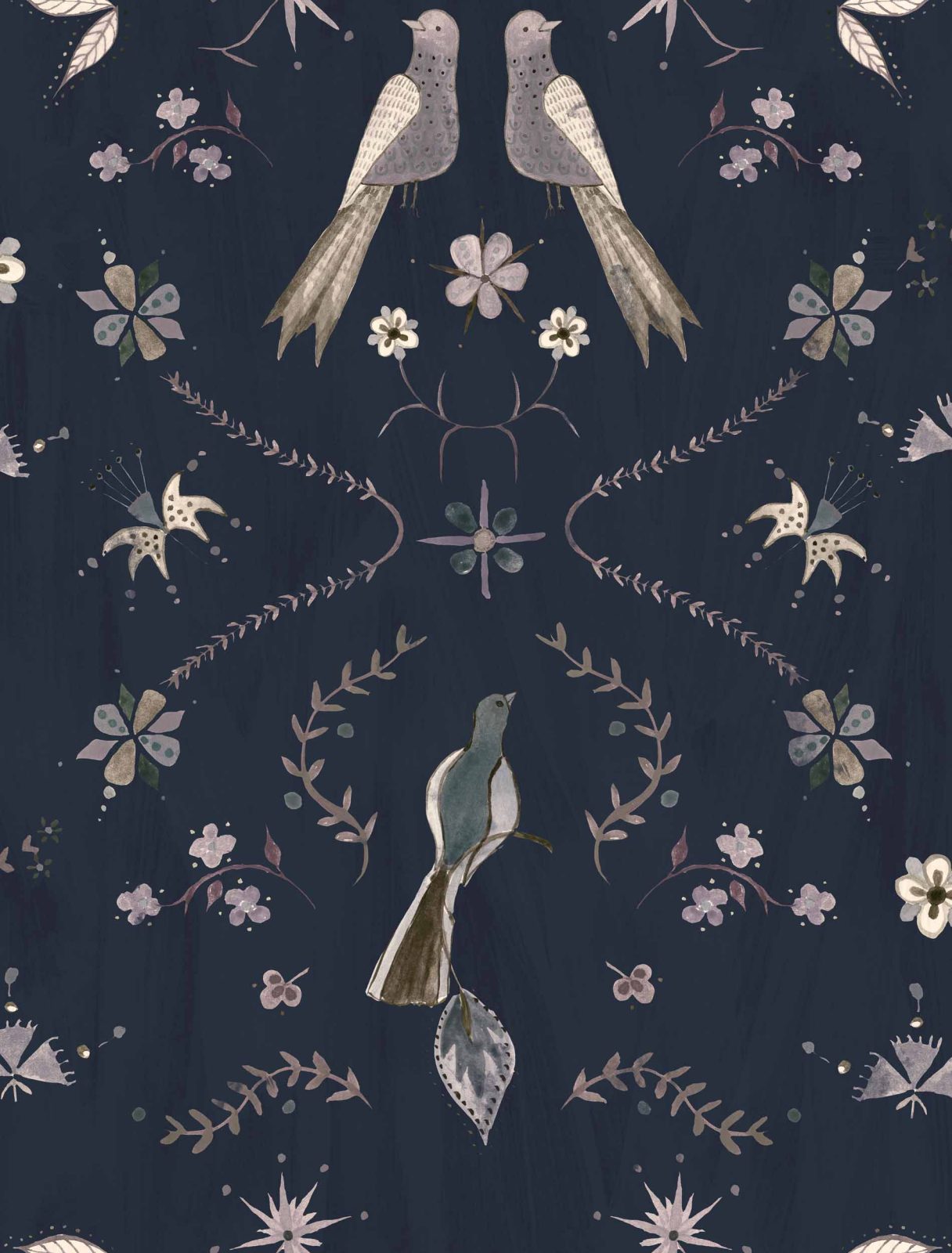 Metaphoric Birds, Blue, Coordonne 5mp / rola