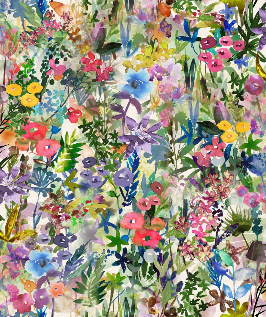 Poppy Meadow, Rainbow, Rebel Walls