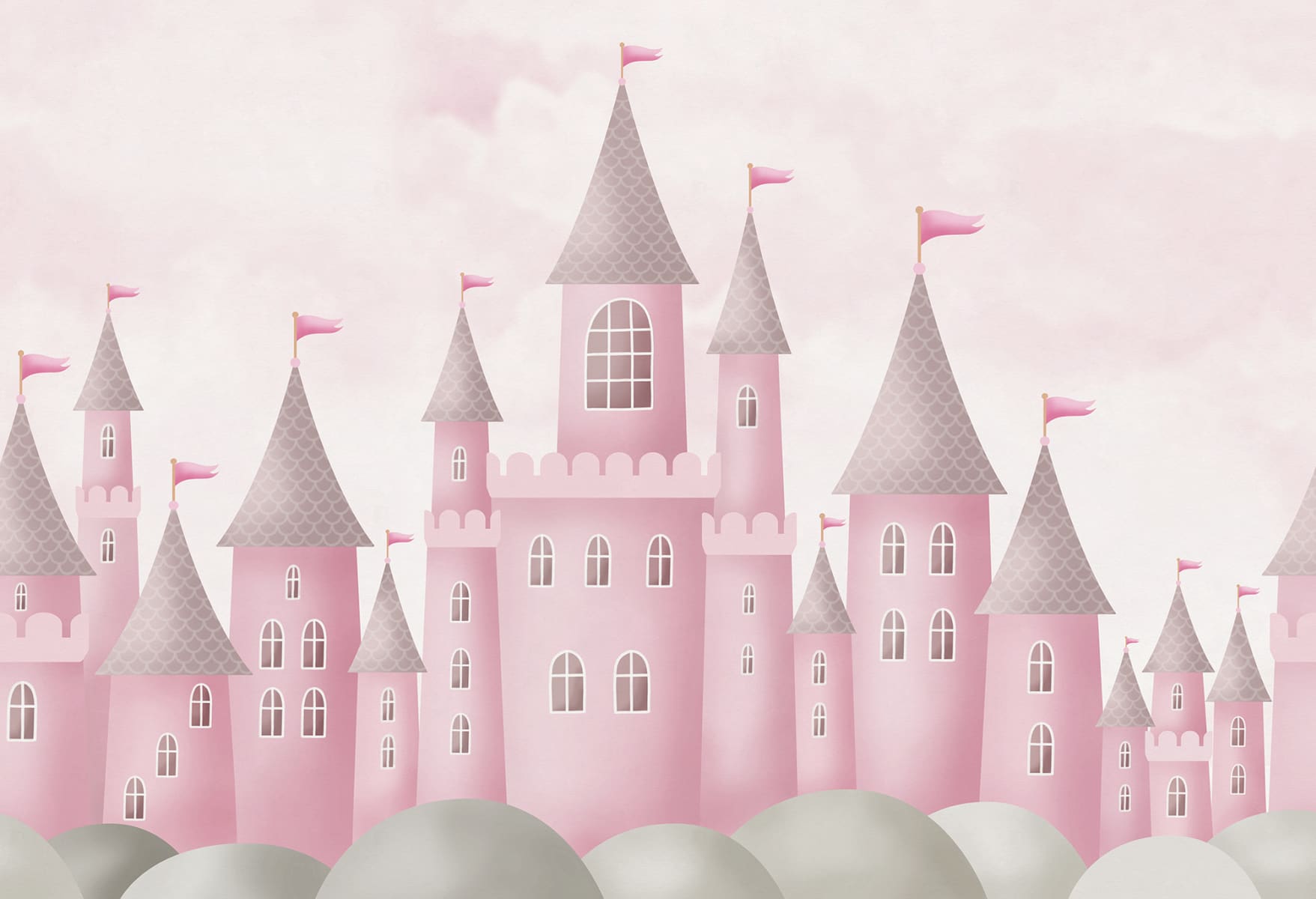 Castle Village, Pink, Rebel Walls