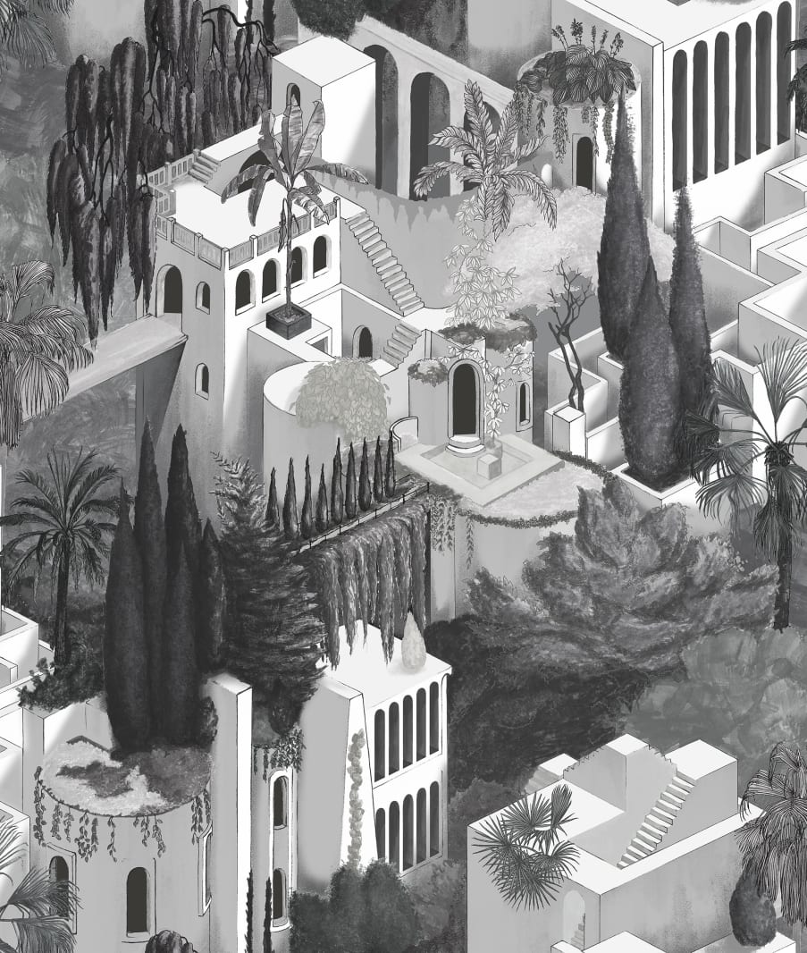 Toledo, Graphite, Rebel Walls, 5 mp / rola