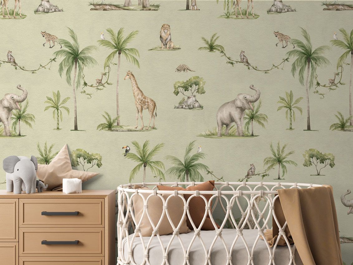 Joyful Jungle - Green, Kikki Belle 5
