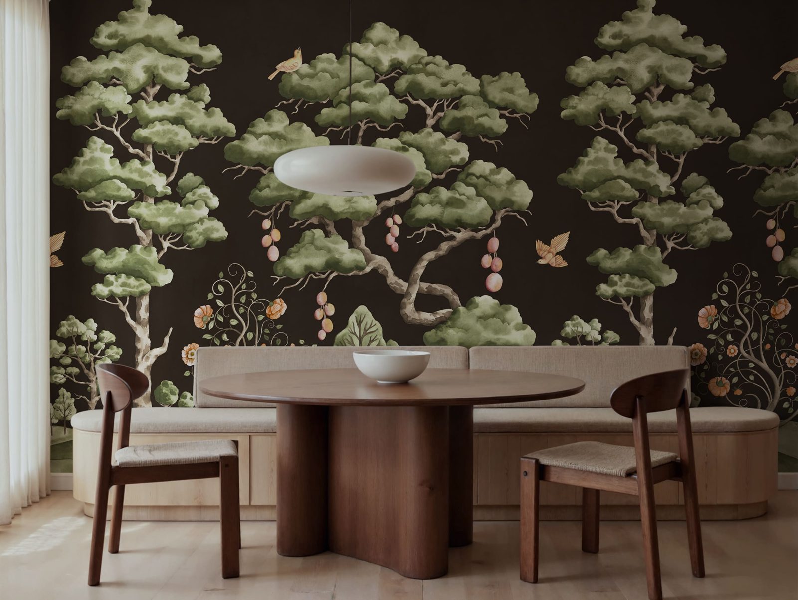 Forest Poem, Black, Rebel Walls 2