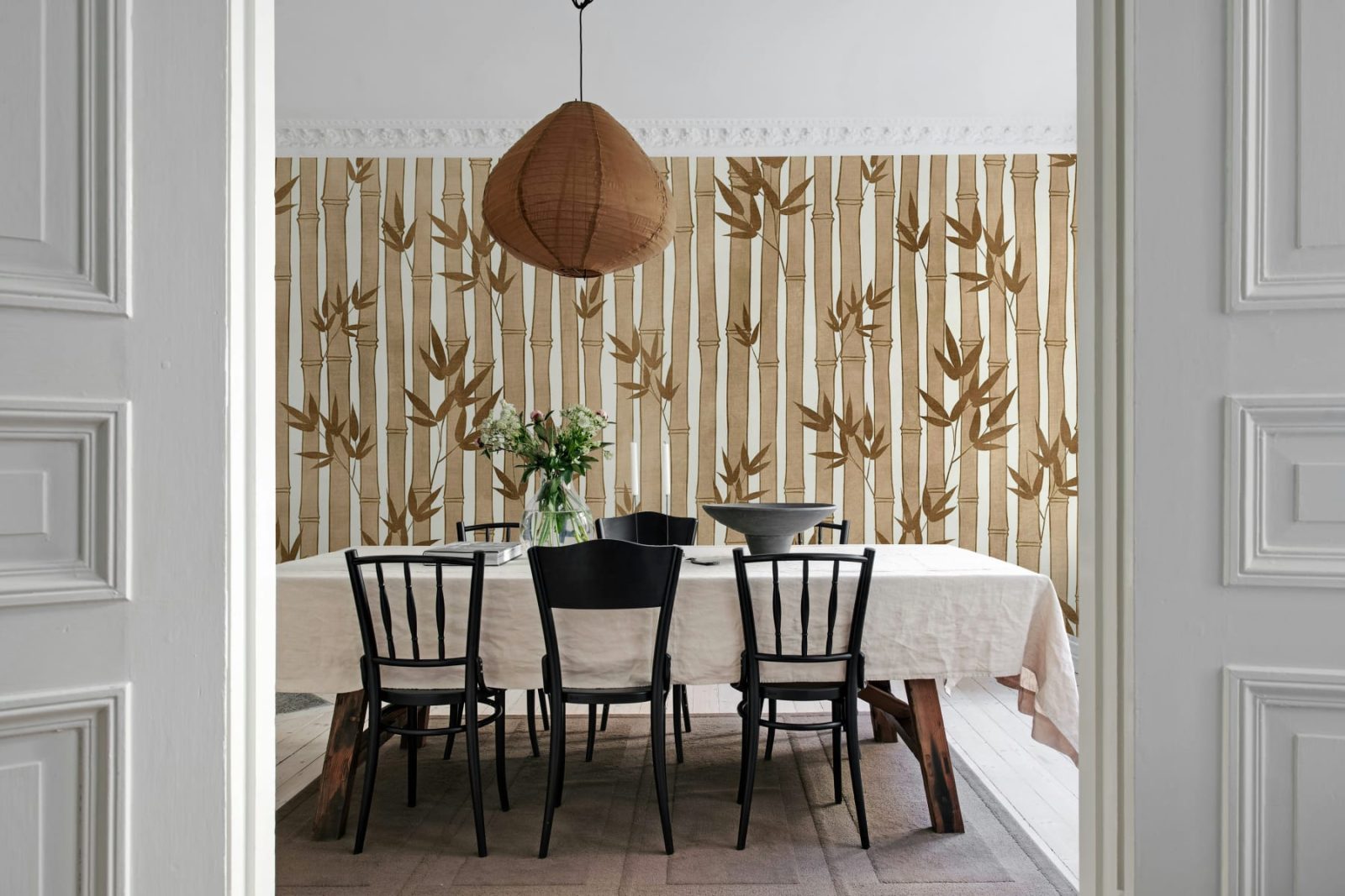 Bamboo Forest, Brown, Rebel Walls 3