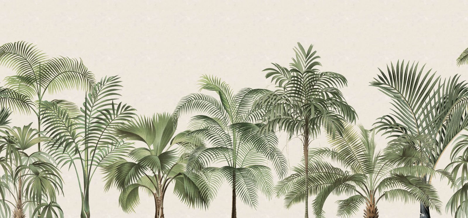 Retro Jungle, Green, Rebel Walls