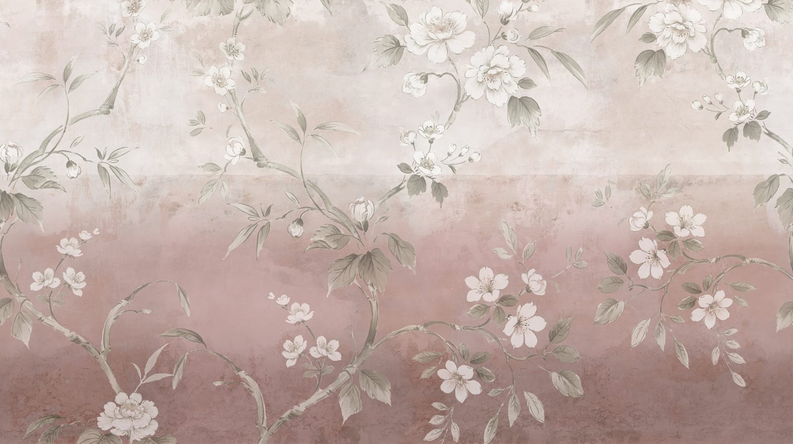 Concrete Flowers, Pink, Rebel Walls
