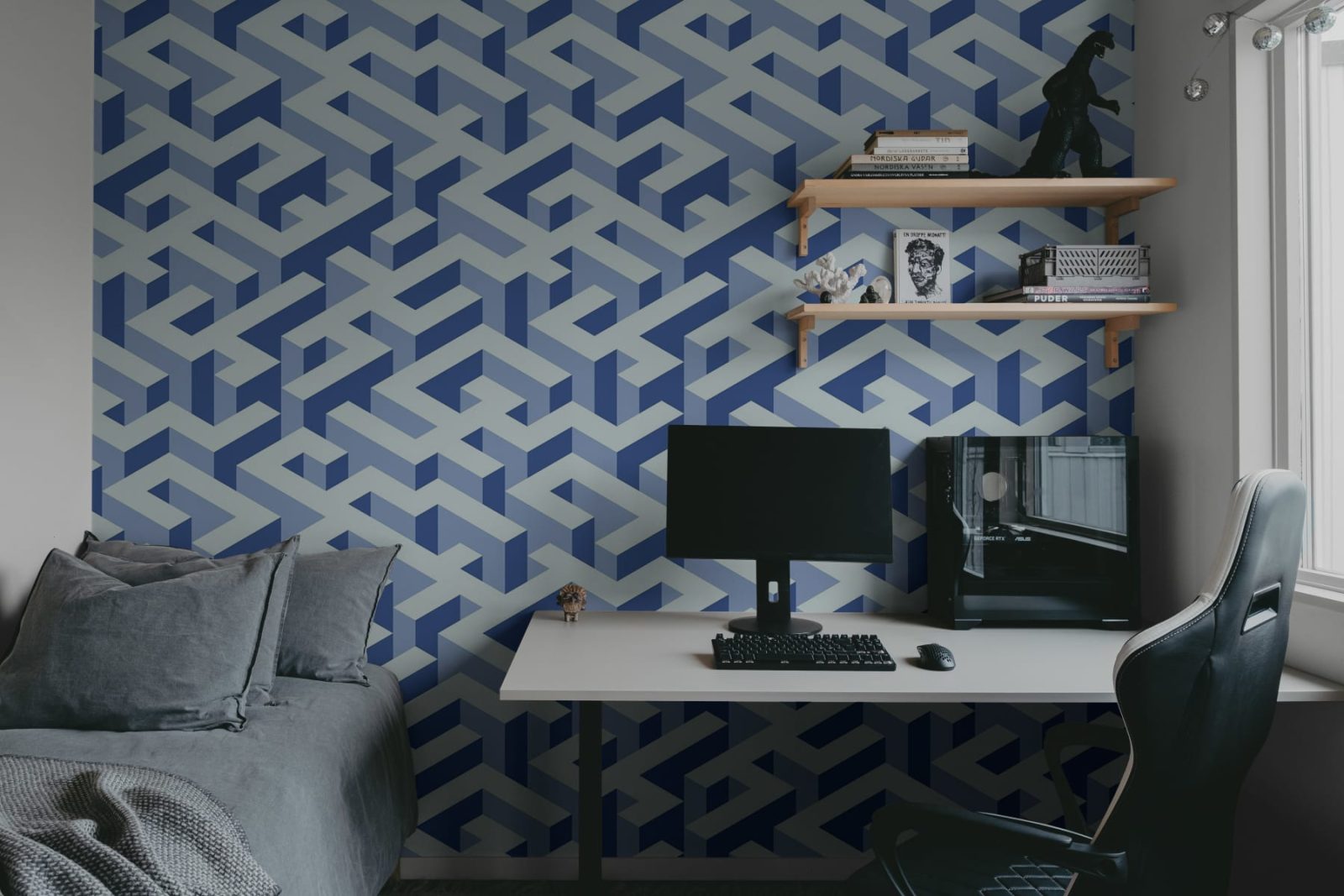 Mace Game, Blue, Rebel Walls 2
