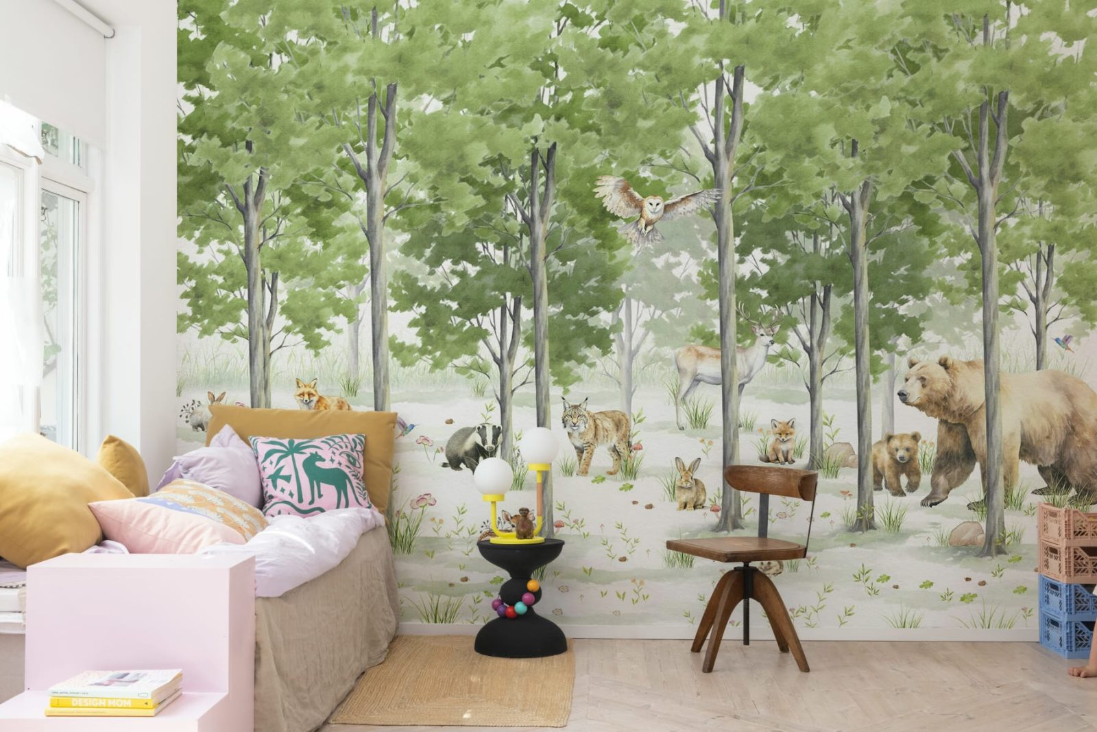 Friendly Forest, Green, Rebel Walls 3