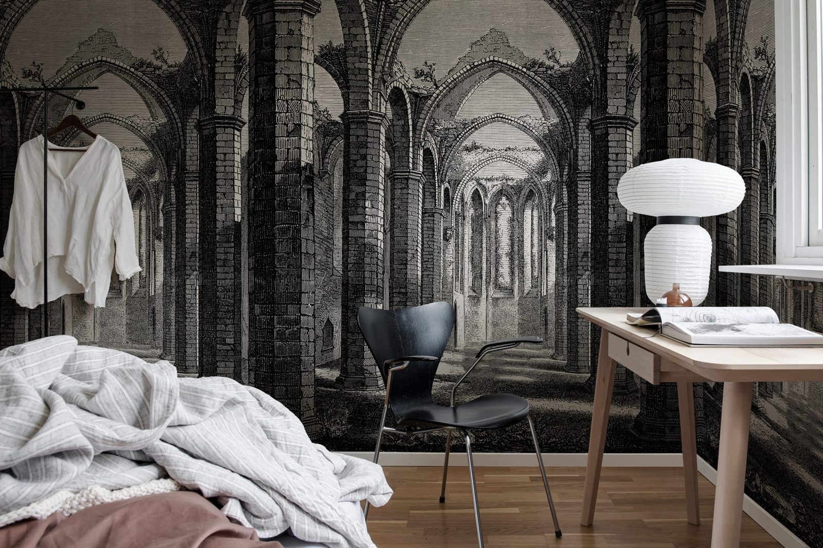 Gothic Arches, Vintage, Rebel Walls 3