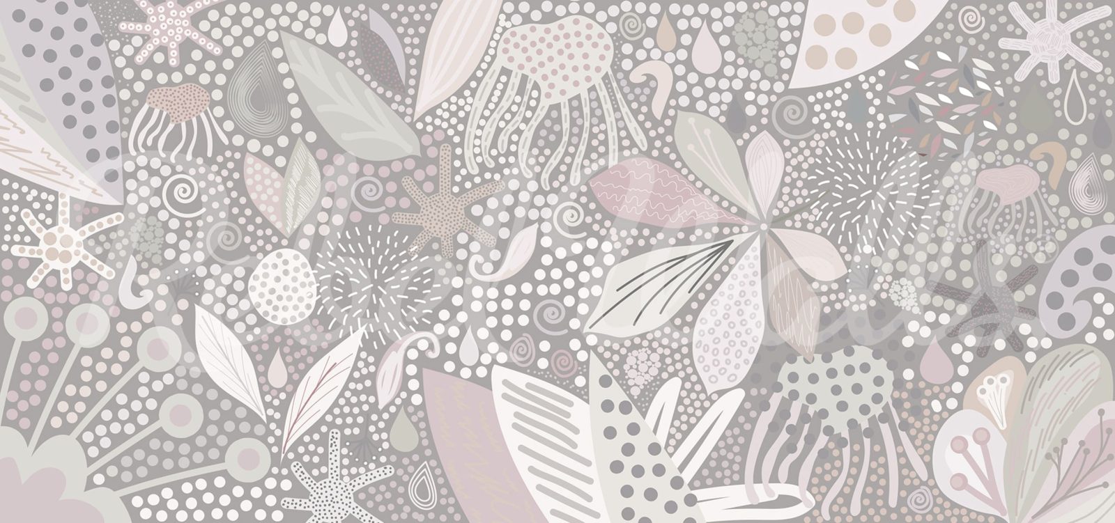 Flower Art, Pastel, Rebel Walls