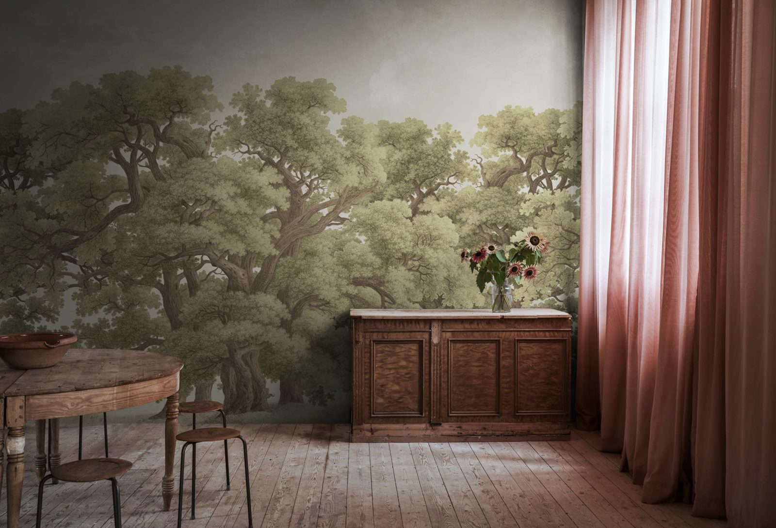 Vintage Oaks, Vintage, Rebel Walls 3