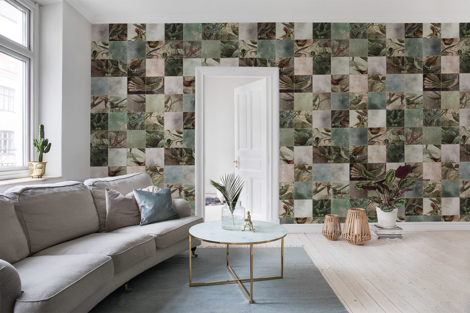 Birds of Paradise, Tiles, Rebel Walls 2