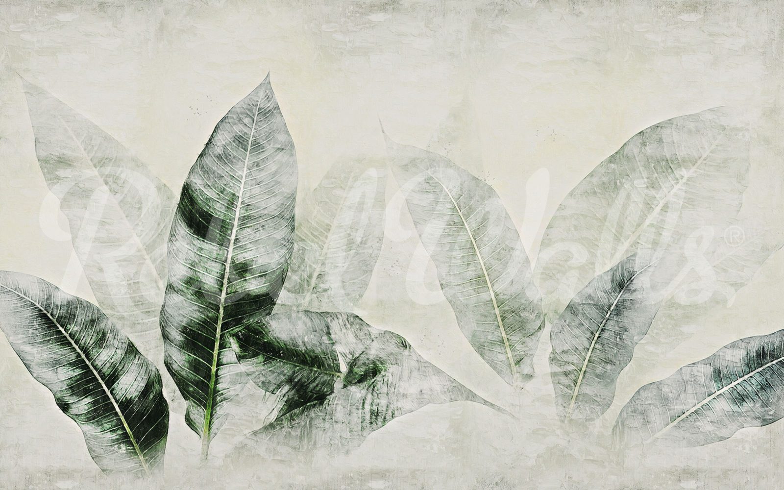 Misty Leafs, Green, Rebel Walls