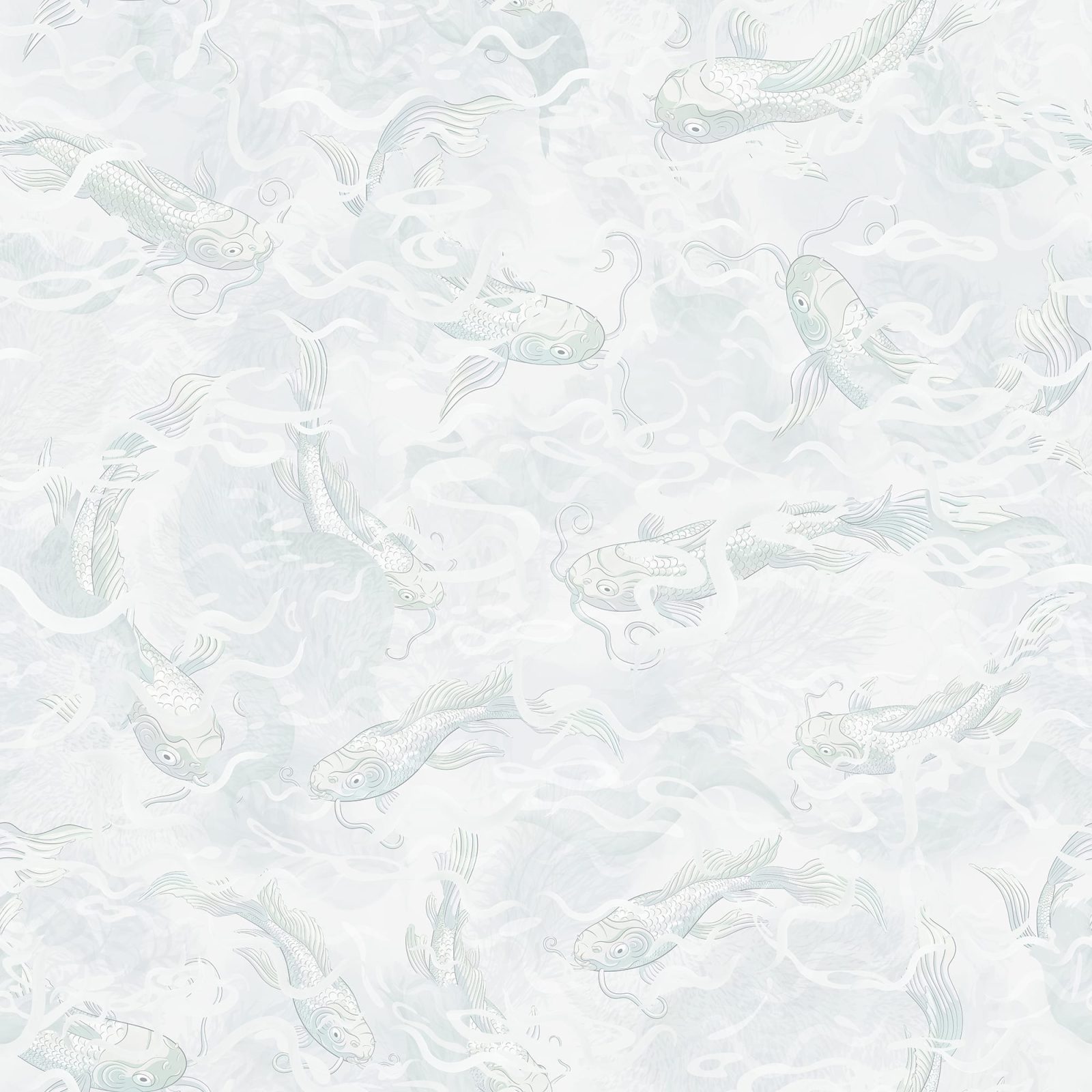 Atlantis Fish, White, Rebel Walls