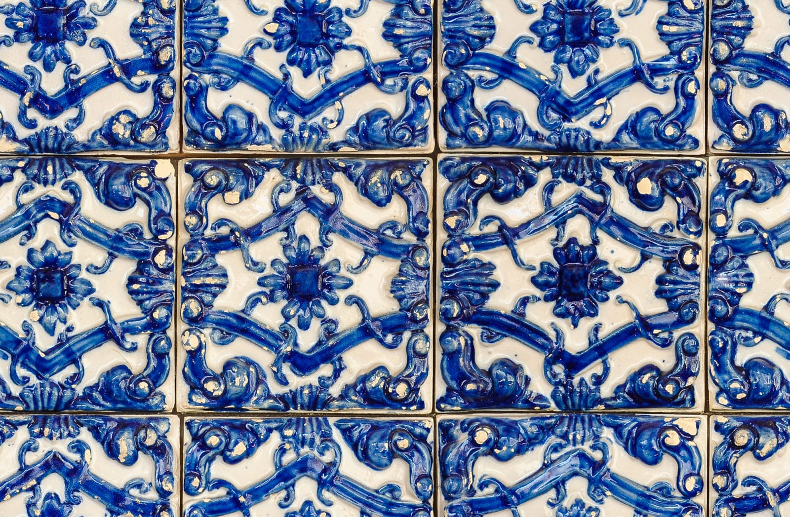 Artisan Tiles, Morocco Blue, Rebel Walls, 5 mp / rola