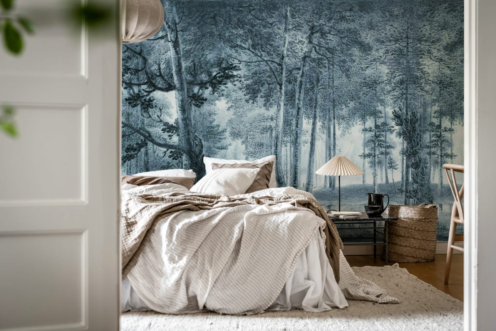 Lovers Forest, Vintage Blue, Rebel Walls 2