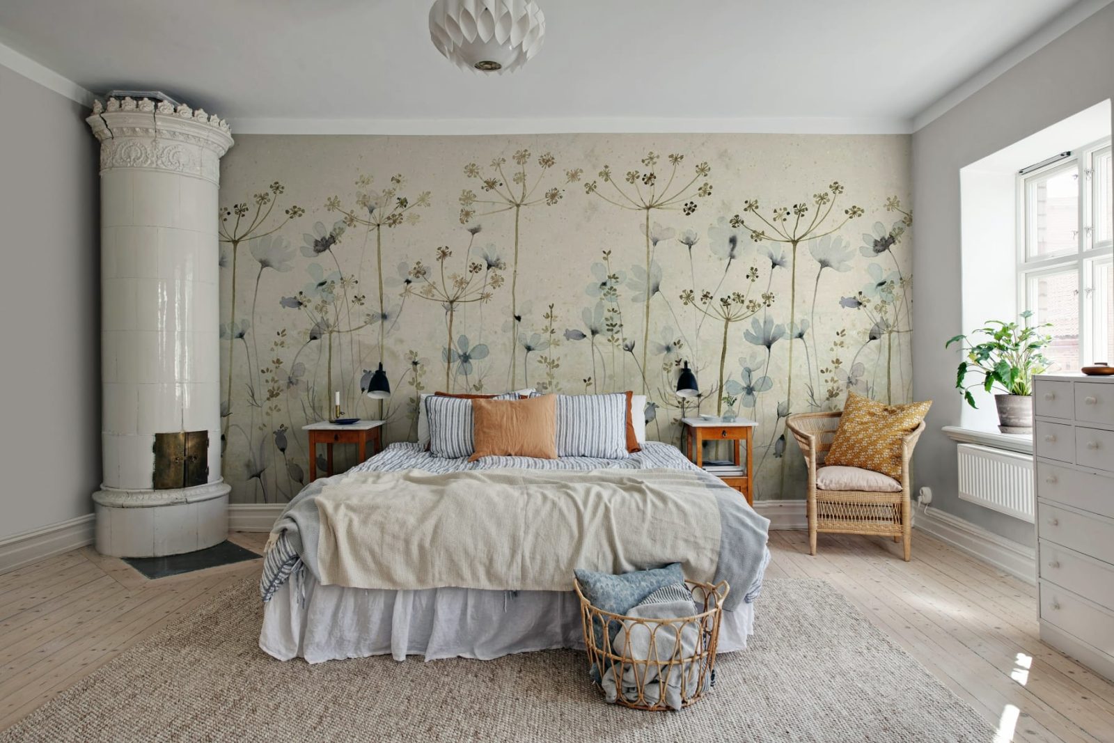 Dreamy Meadow, Blue, Rebel Walls 2