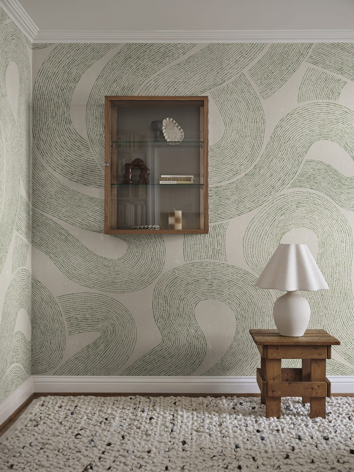 Zen Mural, Green, Sandberg 3