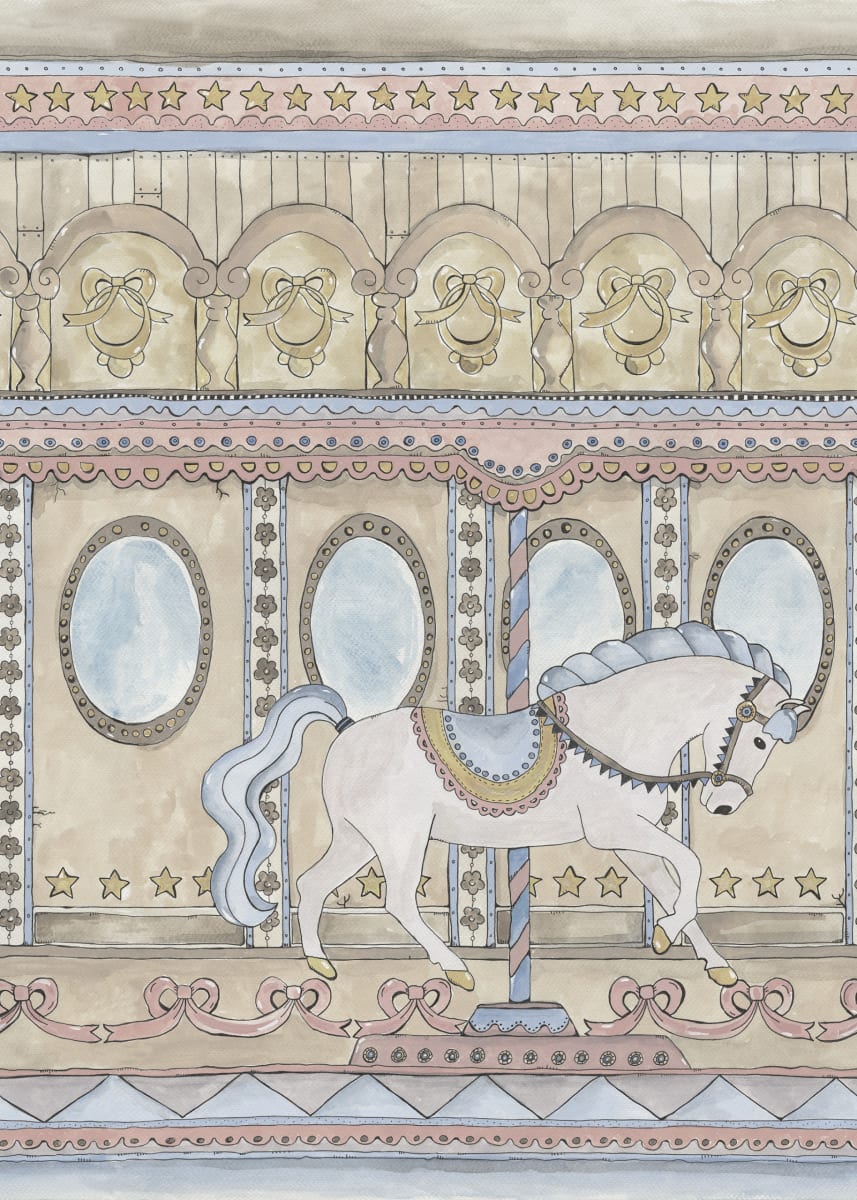 Merry Go Around, Pastel, Rebel Walls