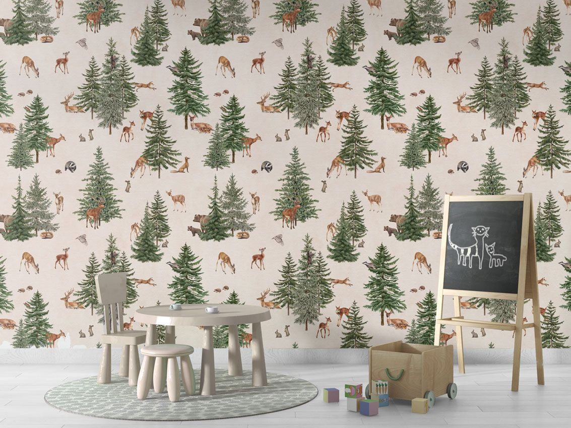 Pine Forest - White, Kikki Belle 2