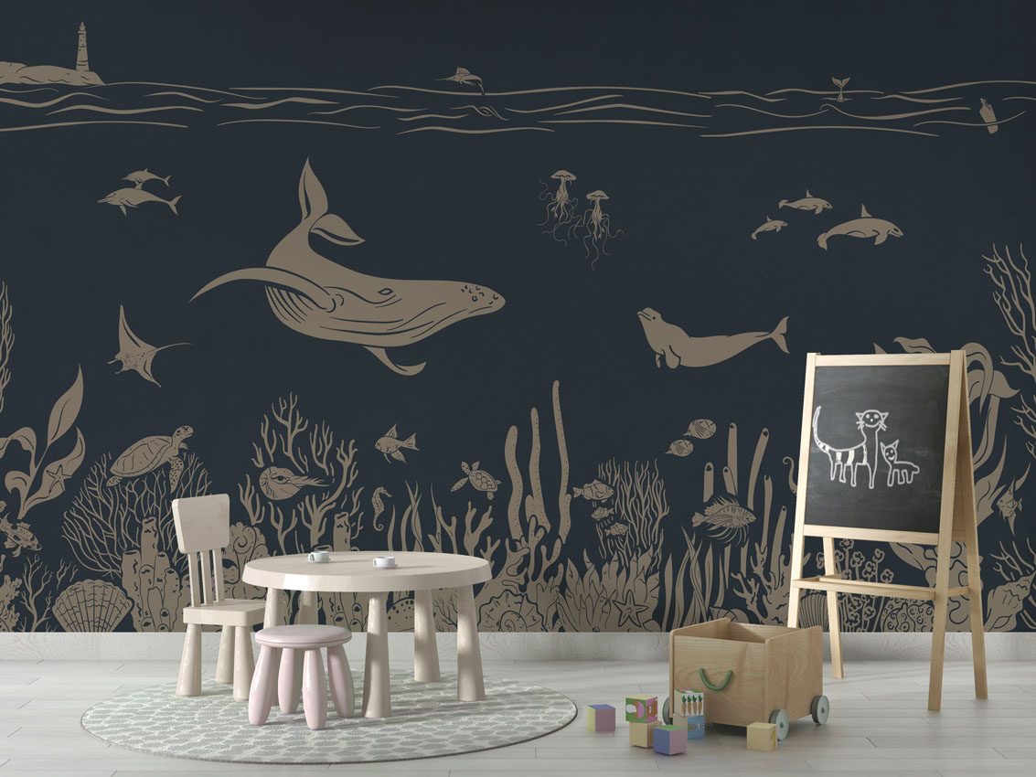 Monochrome Sea - Blue Vintage, Kikki Belle 4