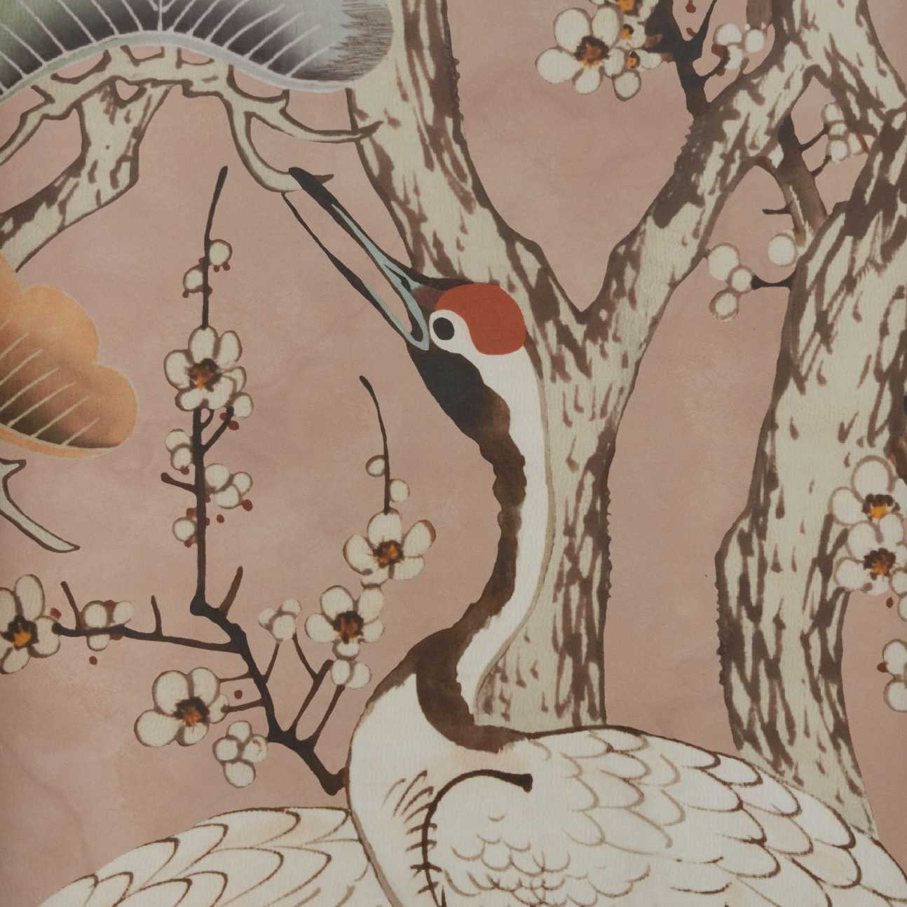 Kyoto Blossom, Sandstone Pink, 1838 Wallcoverings, 6.53mp / rola
