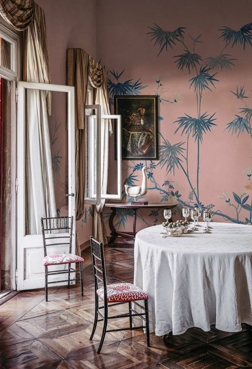 Bamboo Grove, Pink, Sandberg 2