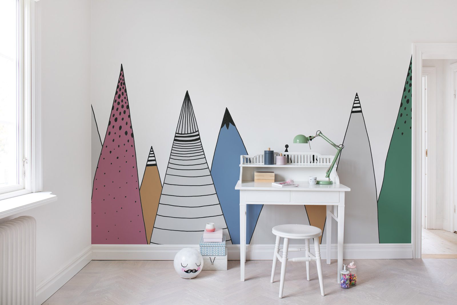 Mountain Ridge, Color, Rebel Walls 2