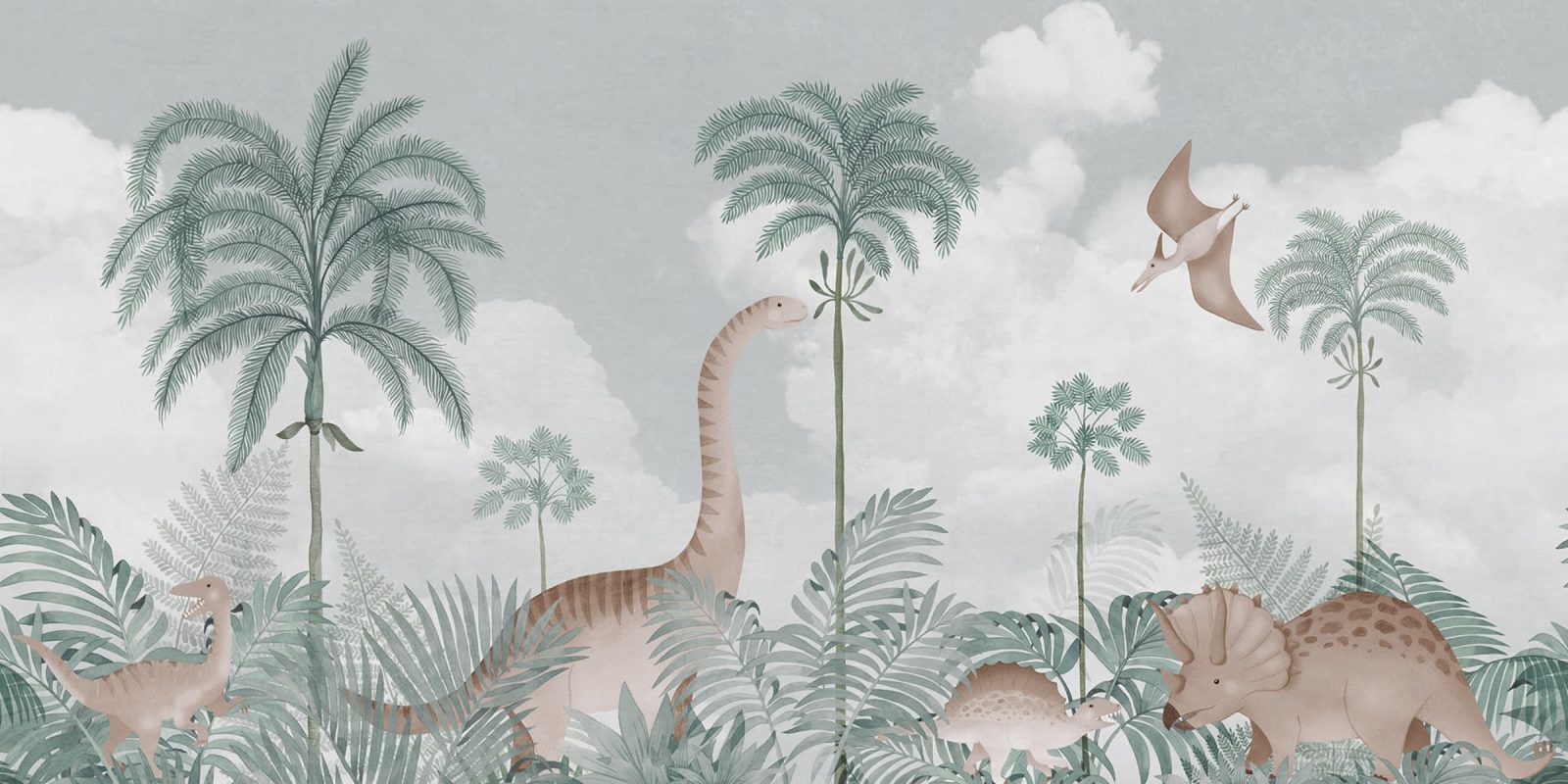 Dinosaur World, Gray, Rebel Walls