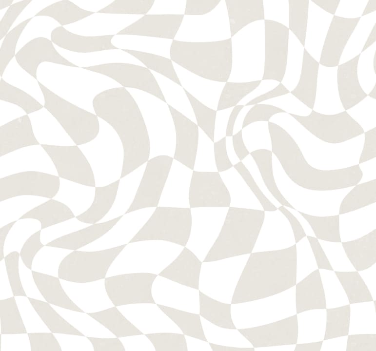 Psychedelic Chess, Beige, Rebel Walls